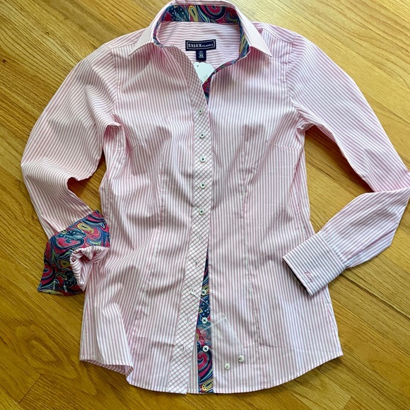 NWT Essex Classics Equestrian Style Shirt - Picture 6 of 7
